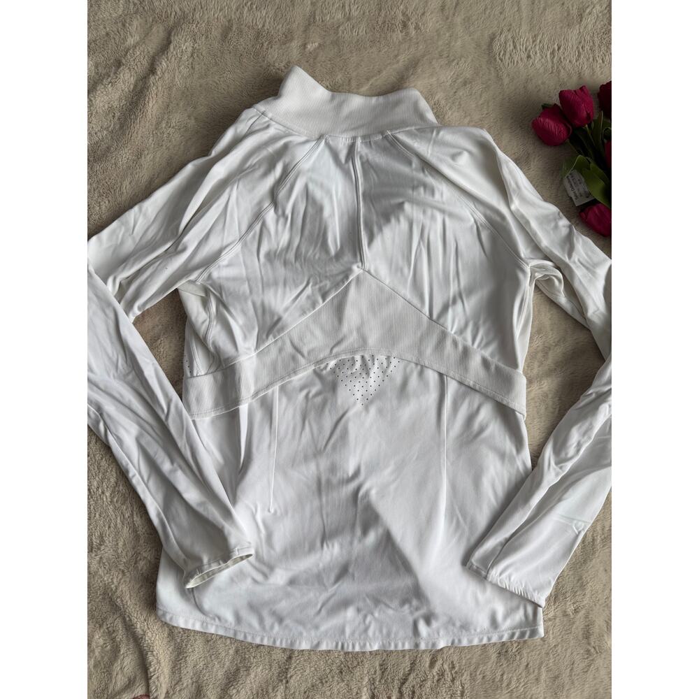 Athleta White Running Golf Jacket Size Large - Picture 6 of 6